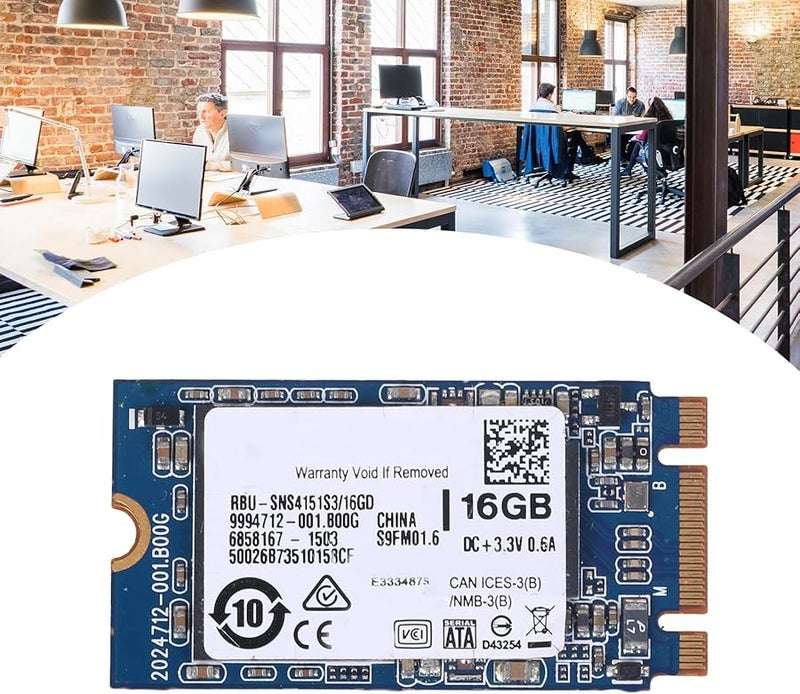 M.2 2242 16GB Metal Hard Drive 800MB/s Read Speed for PC Upgrades - Image 3